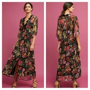 Anthropologie Floral Dress